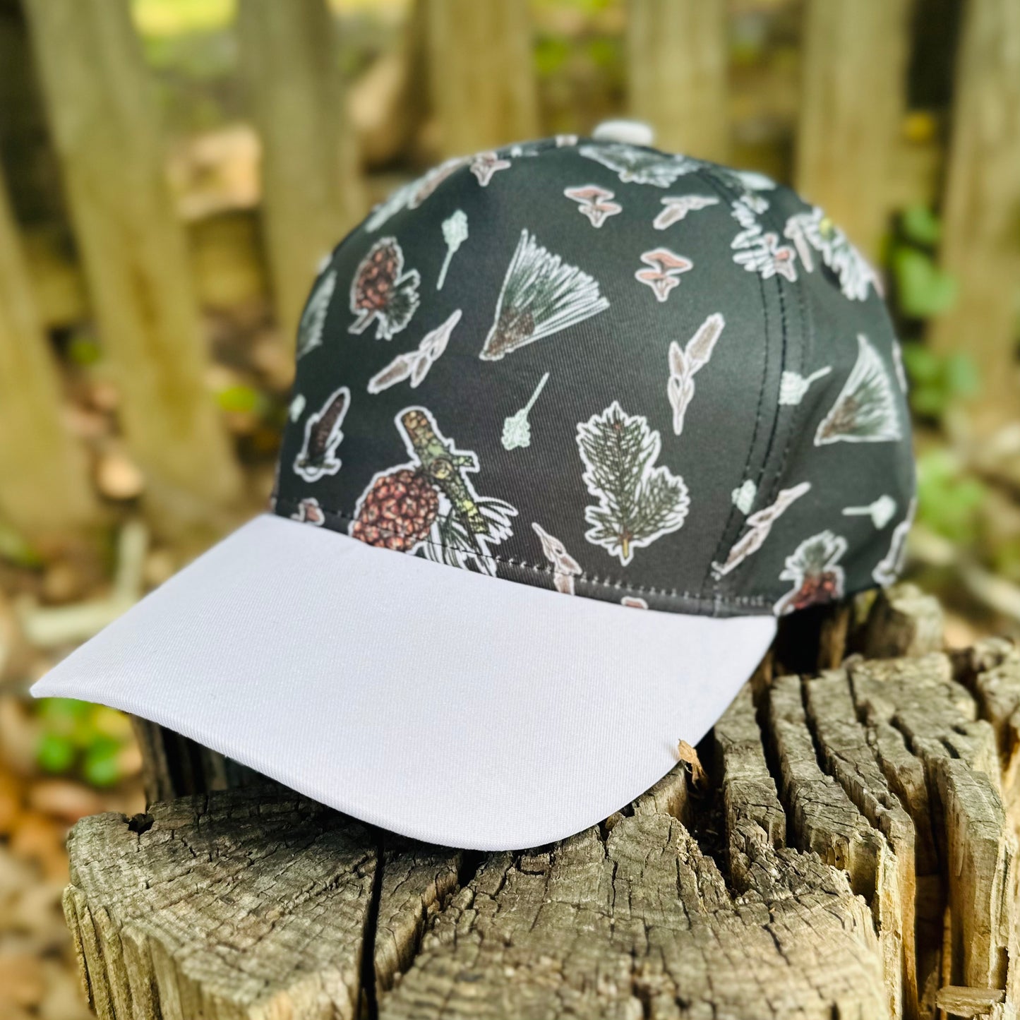 Pines Contrast Retro Snapback Cap