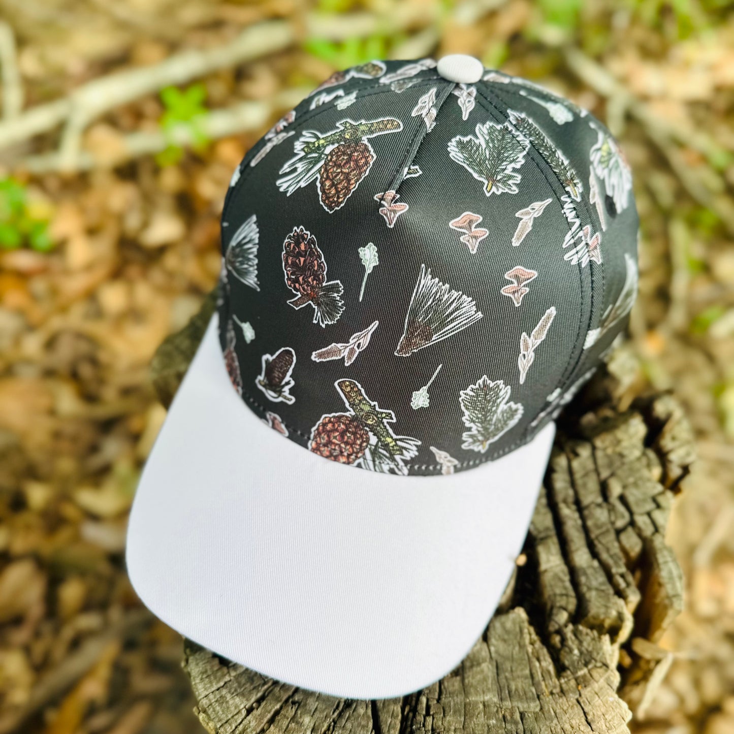 Pines Contrast Retro Snapback Cap