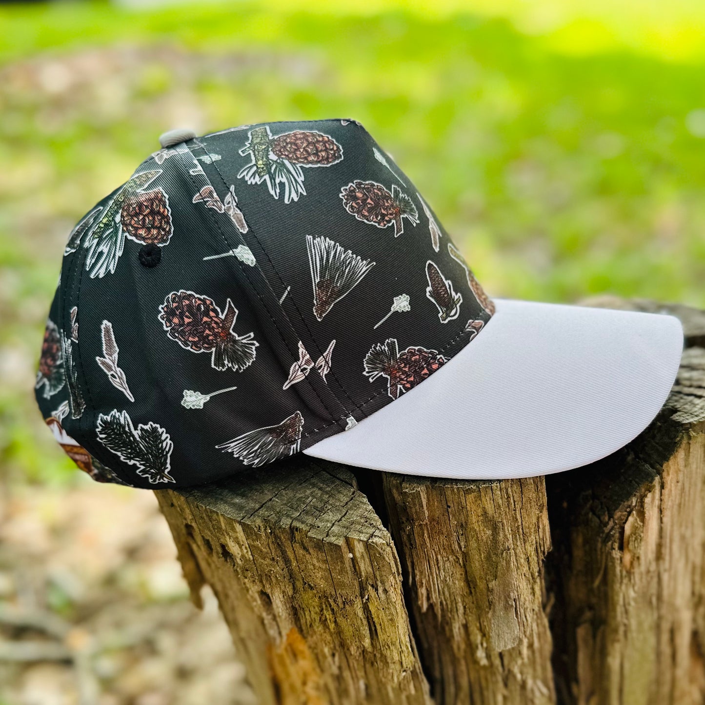 Pines Contrast Retro Snapback Cap