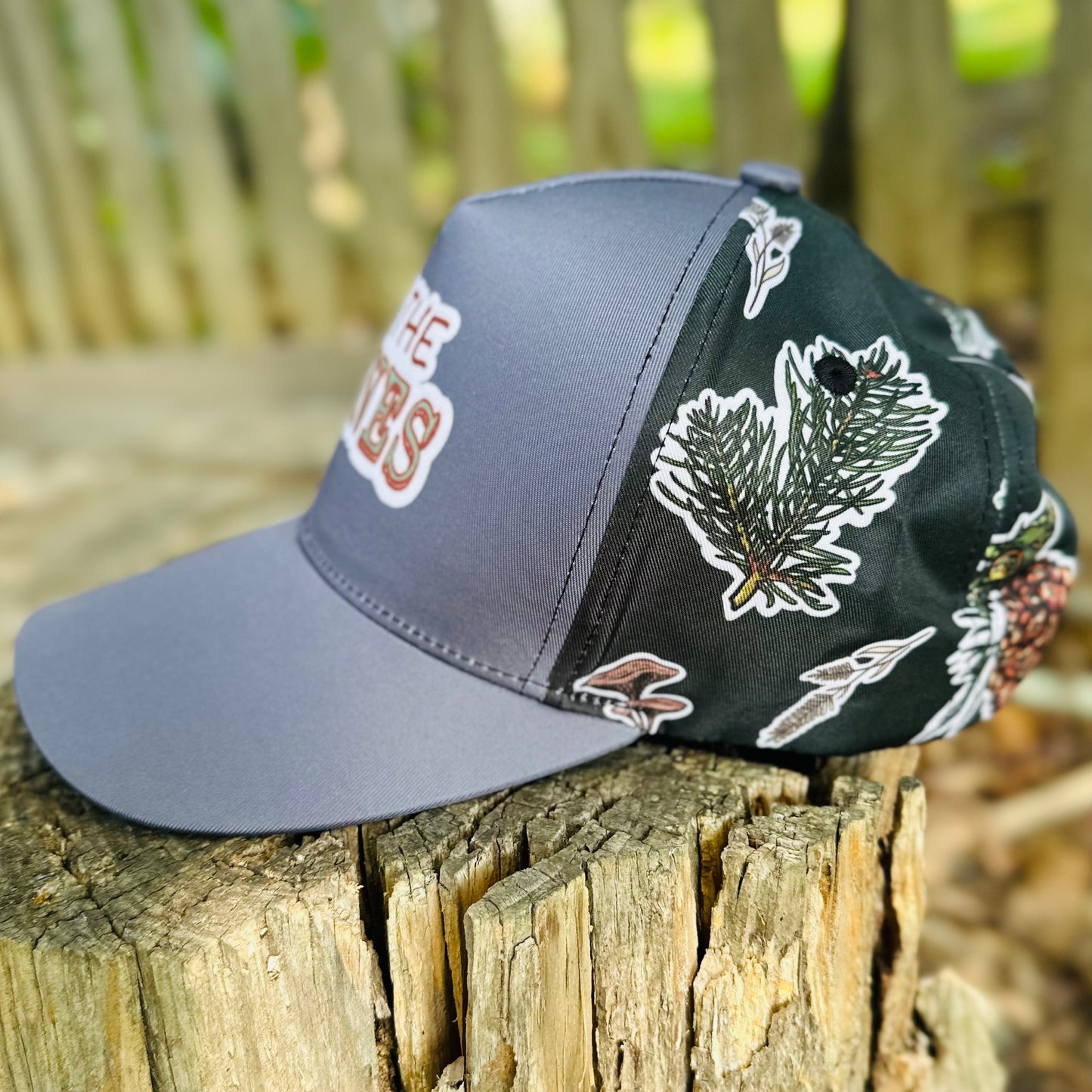 In The Pines Retro Snapback Cap