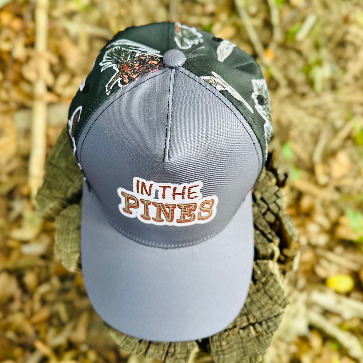 In The Pines Retro Snapback Cap