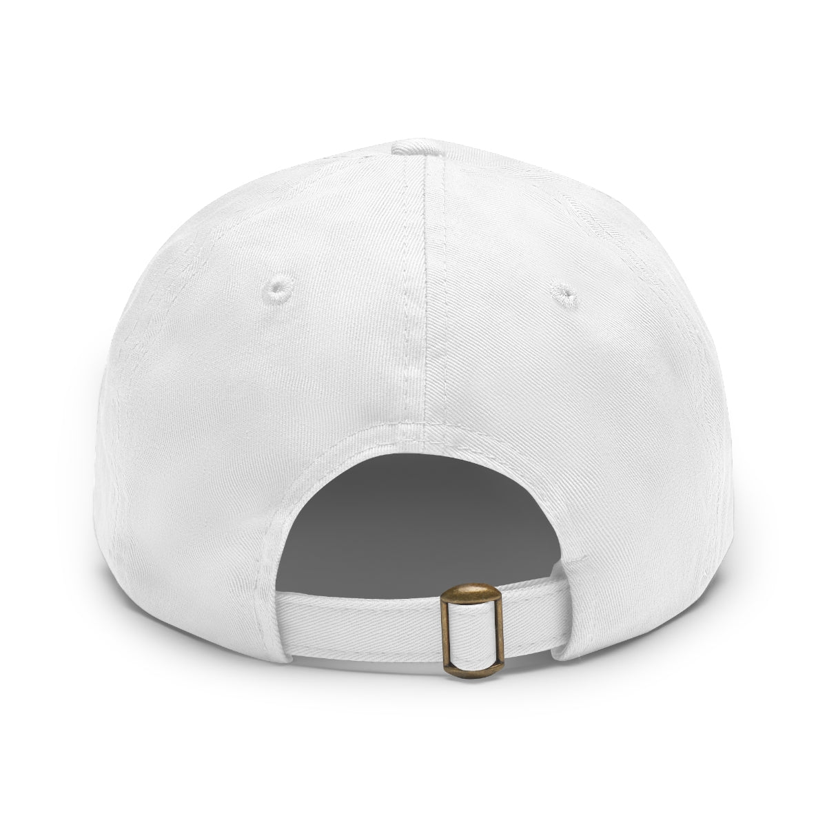 Mountain Sunrise Dad Hat with Leather Patch