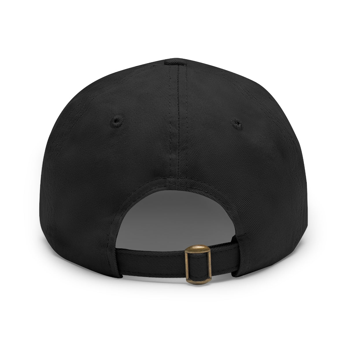 Mountain Sunrise Dad Hat with Leather Patch