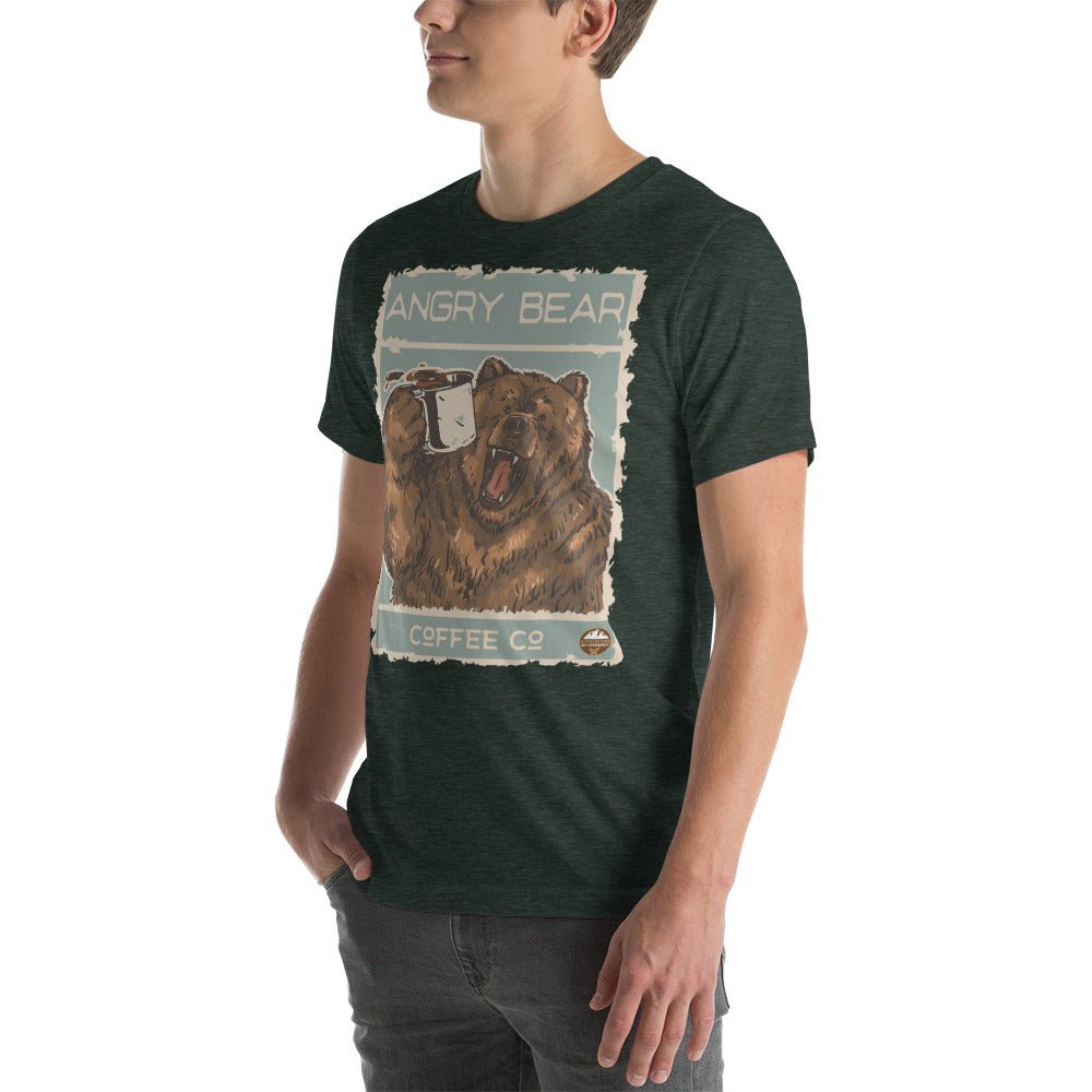 Angry Bear Vintage Style Unisex t-shirt - Appalachian Bittersweet -