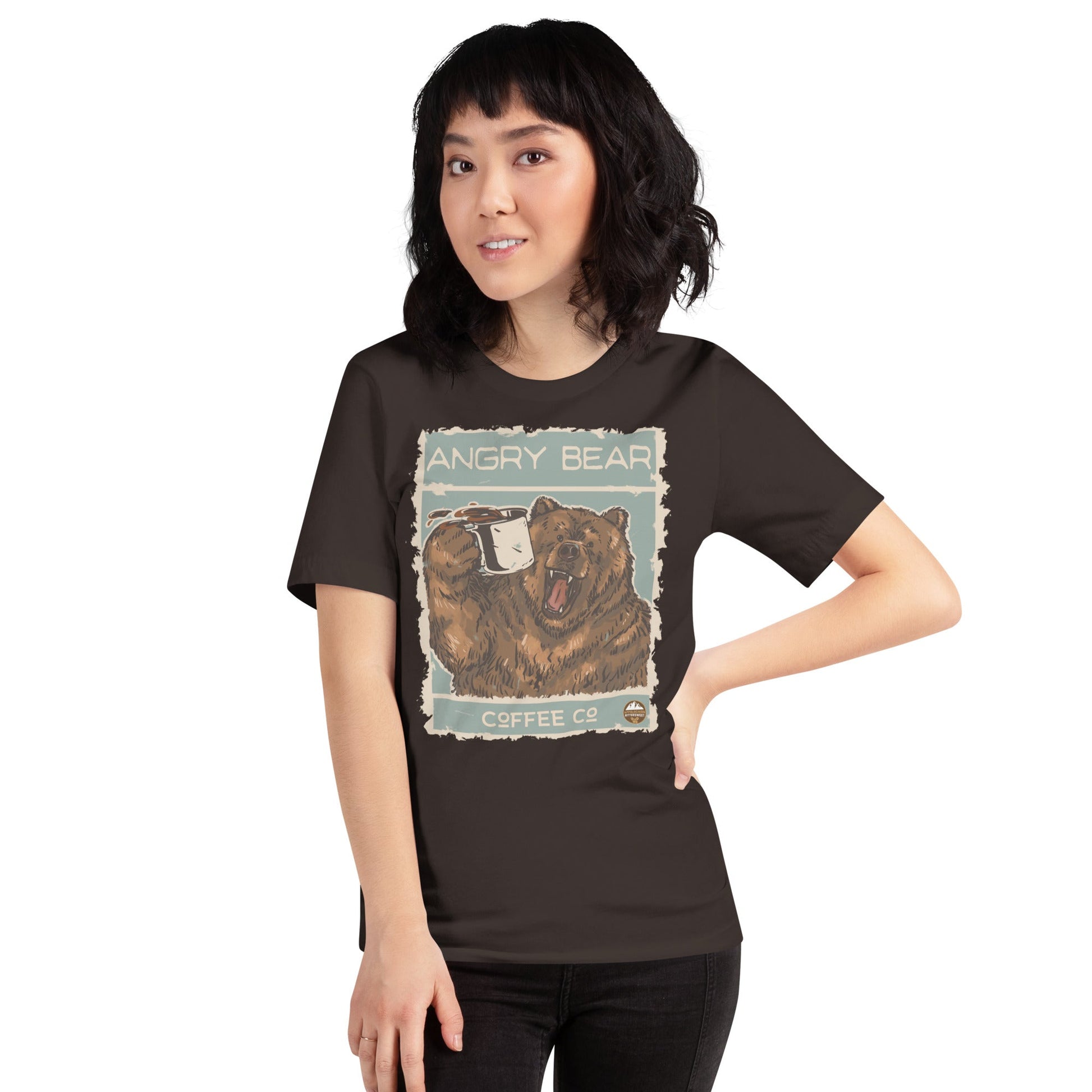 Angry Bear Vintage Style Unisex t-shirt - Appalachian Bittersweet -