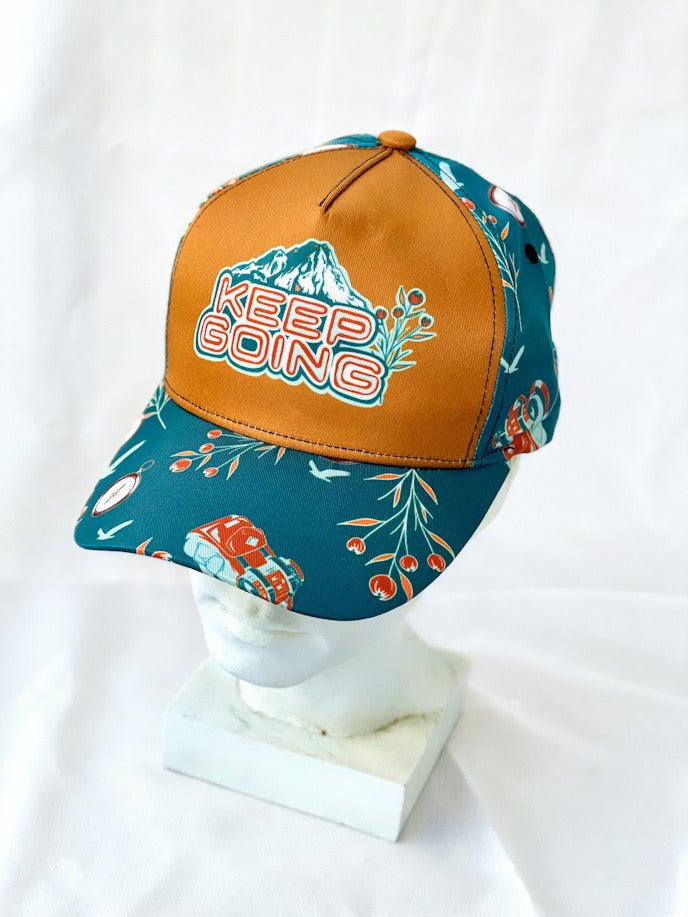 Keep Going Retro Snapback Cap