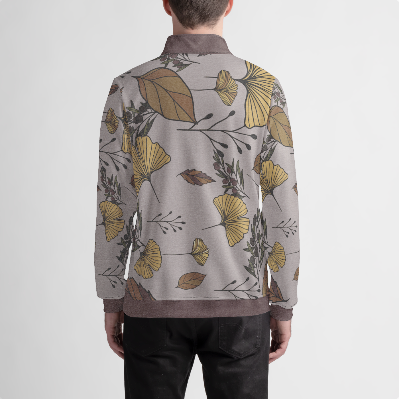 Winter Flora Super Soft Quarter Zip Pullover