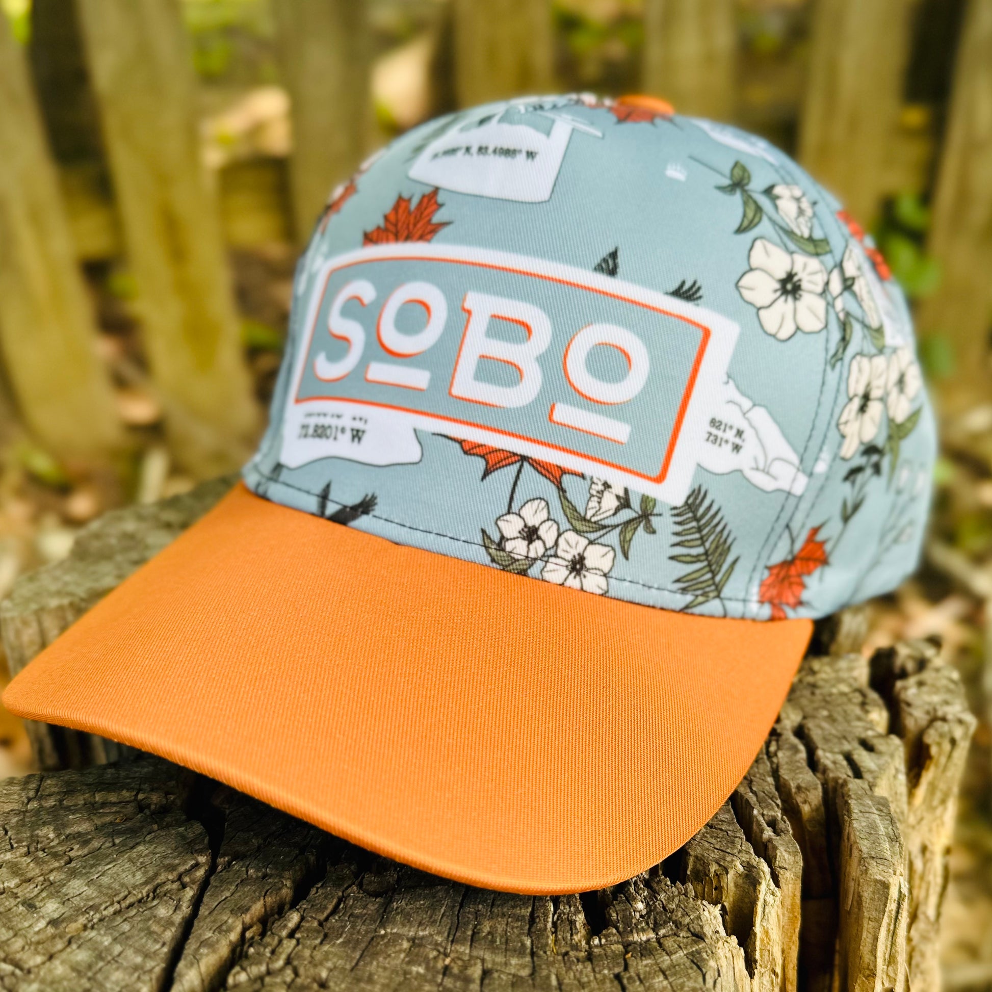 Sobo Appalachian Trail Hat - Thru Hiker Retro Snapback Cap 