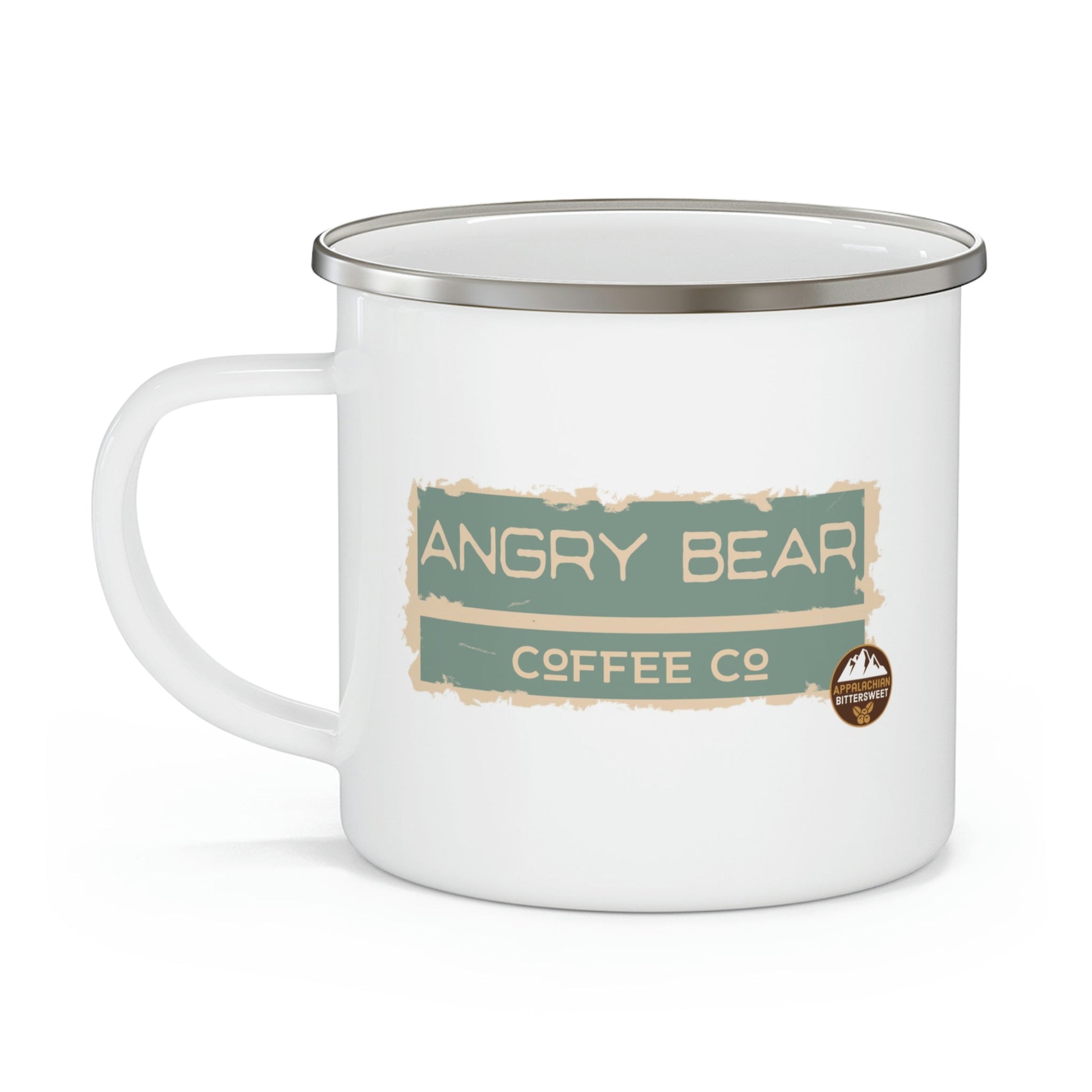 Angry Bear Coffee Co Enamel Camping Mug - Appalachian Bittersweet - Mug
