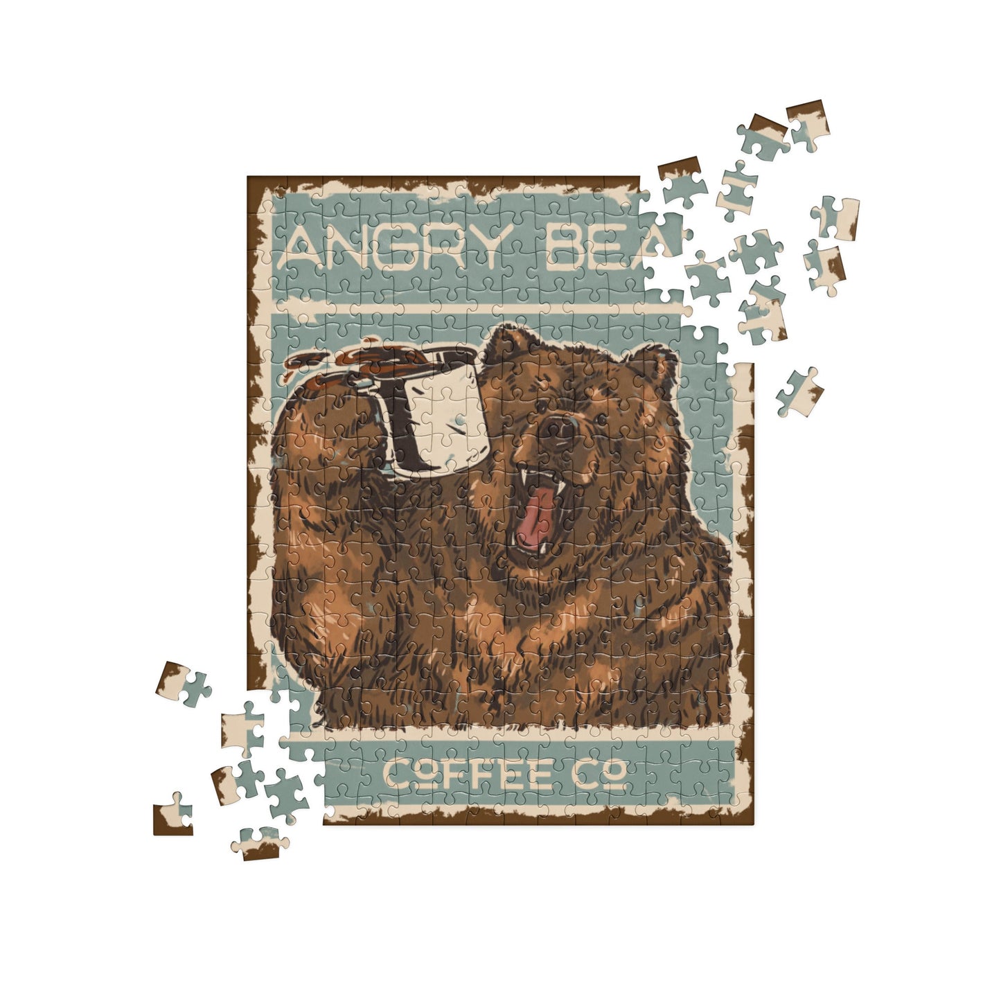Angry Bear Coffee Co Jigsaw puzzle - Appalachian Bittersweet -