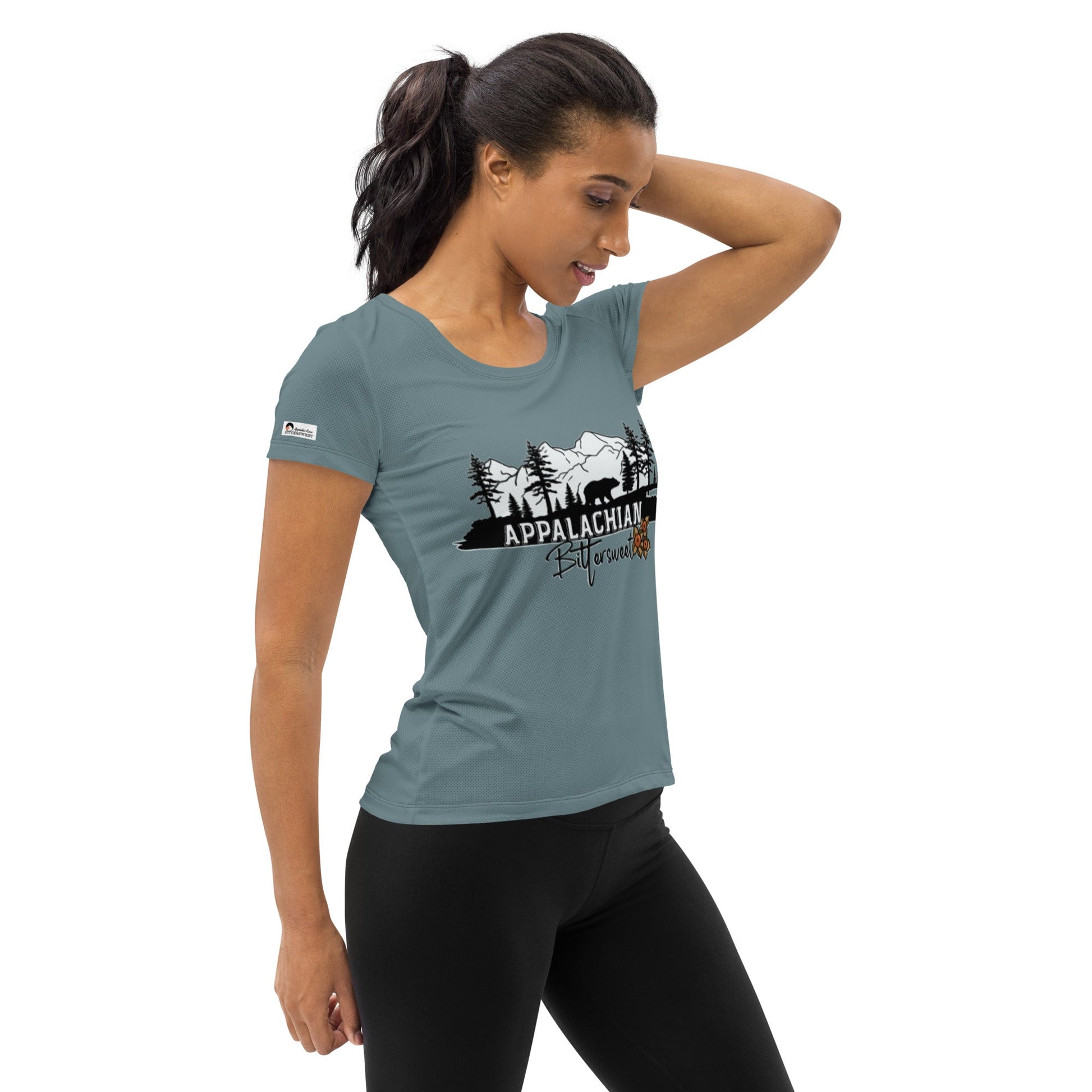 App Bittersweet Slim Fit Athletic Ultra-Light T-shirt - Appalachian Bittersweet -