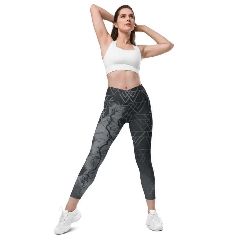 Appalachian Trail Crossover leggings with pockets - Recycled - 2XS