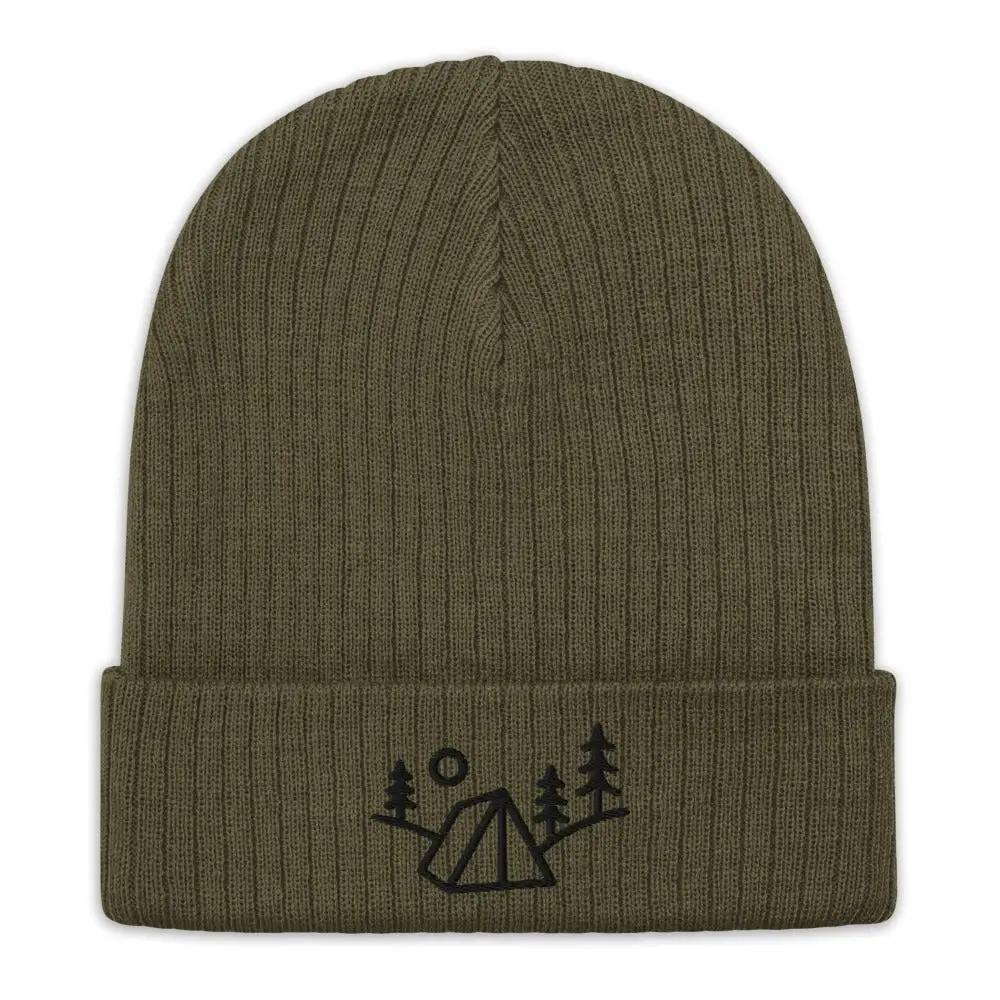 Forest Camping Recycled cuffed beanie - Appalachian Bittersweet - beanie