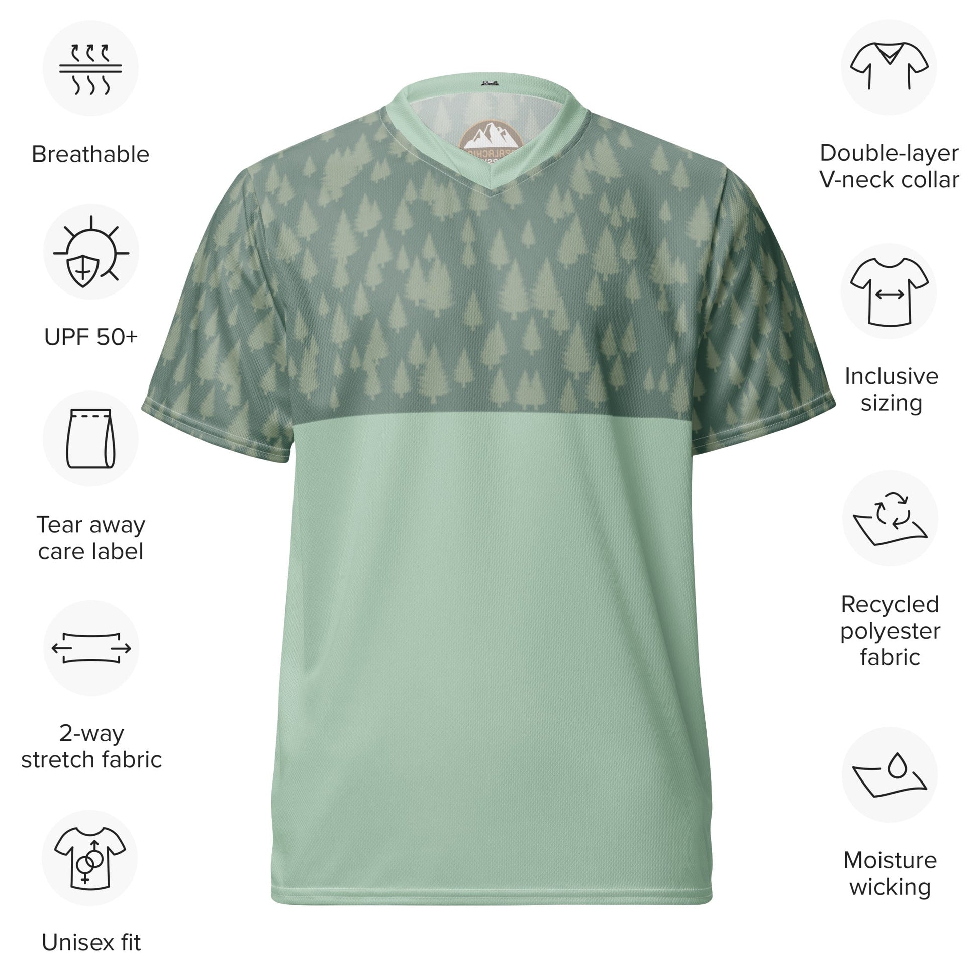 Forest for the Trees Recycled Short Sleeve Sun Shirt - Appalachian Bittersweet -