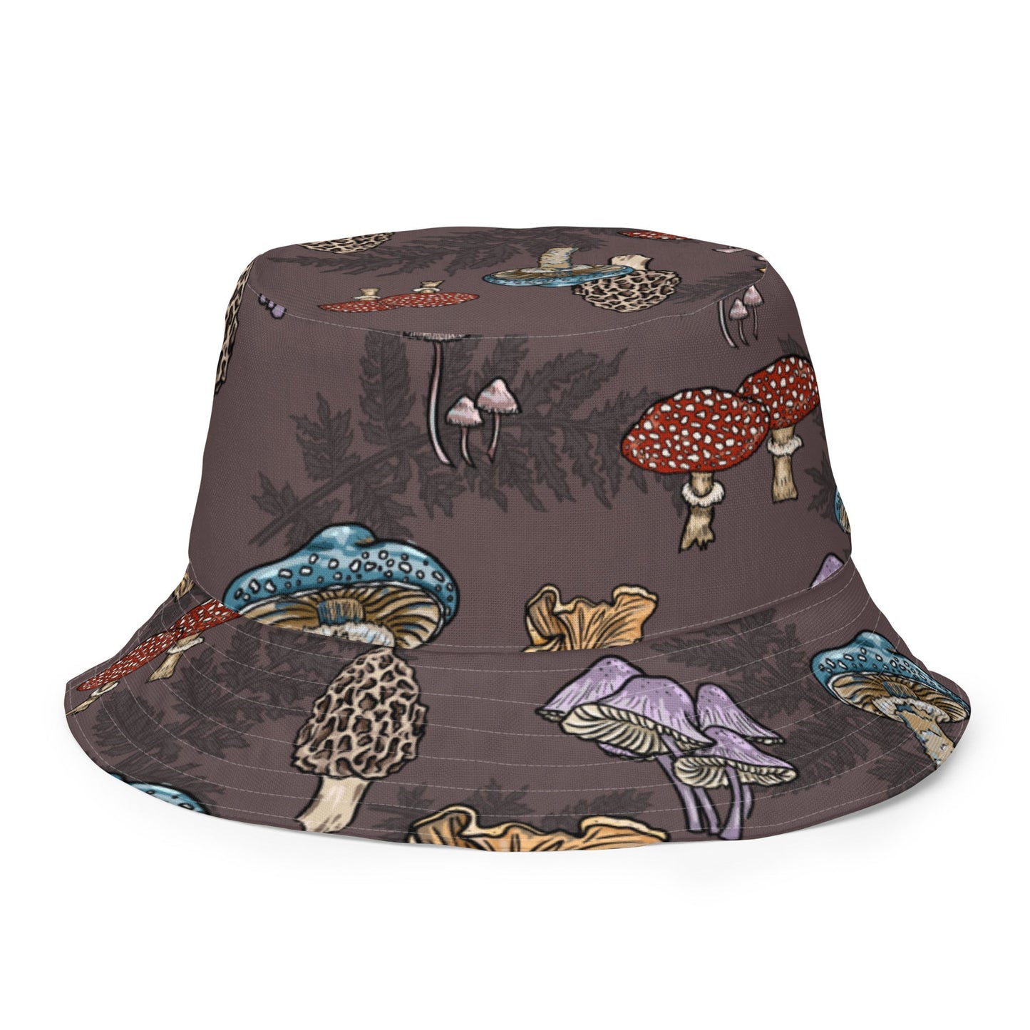 Forest Shrooms Reversible bucket hat - Appalachian Bittersweet - bucket hat