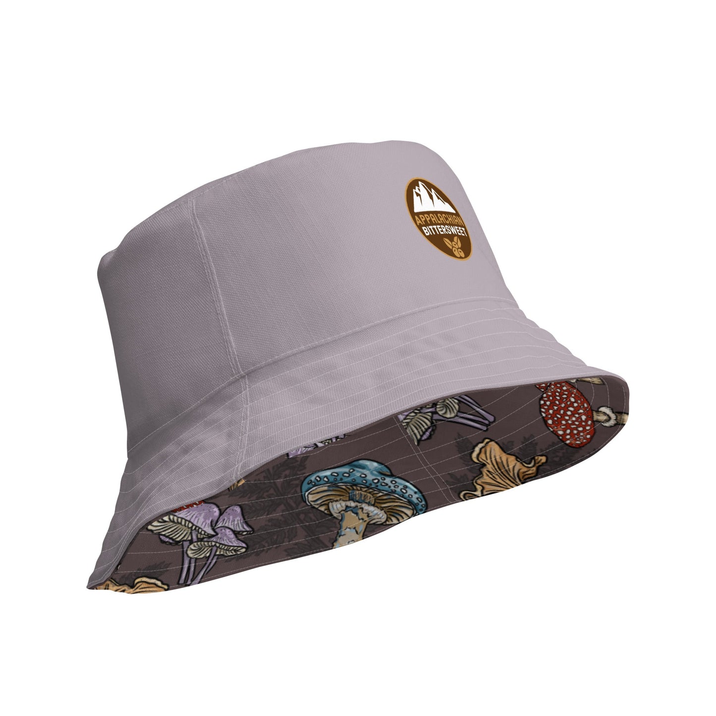 Forest Shrooms Reversible bucket hat - Appalachian Bittersweet - bucket hat