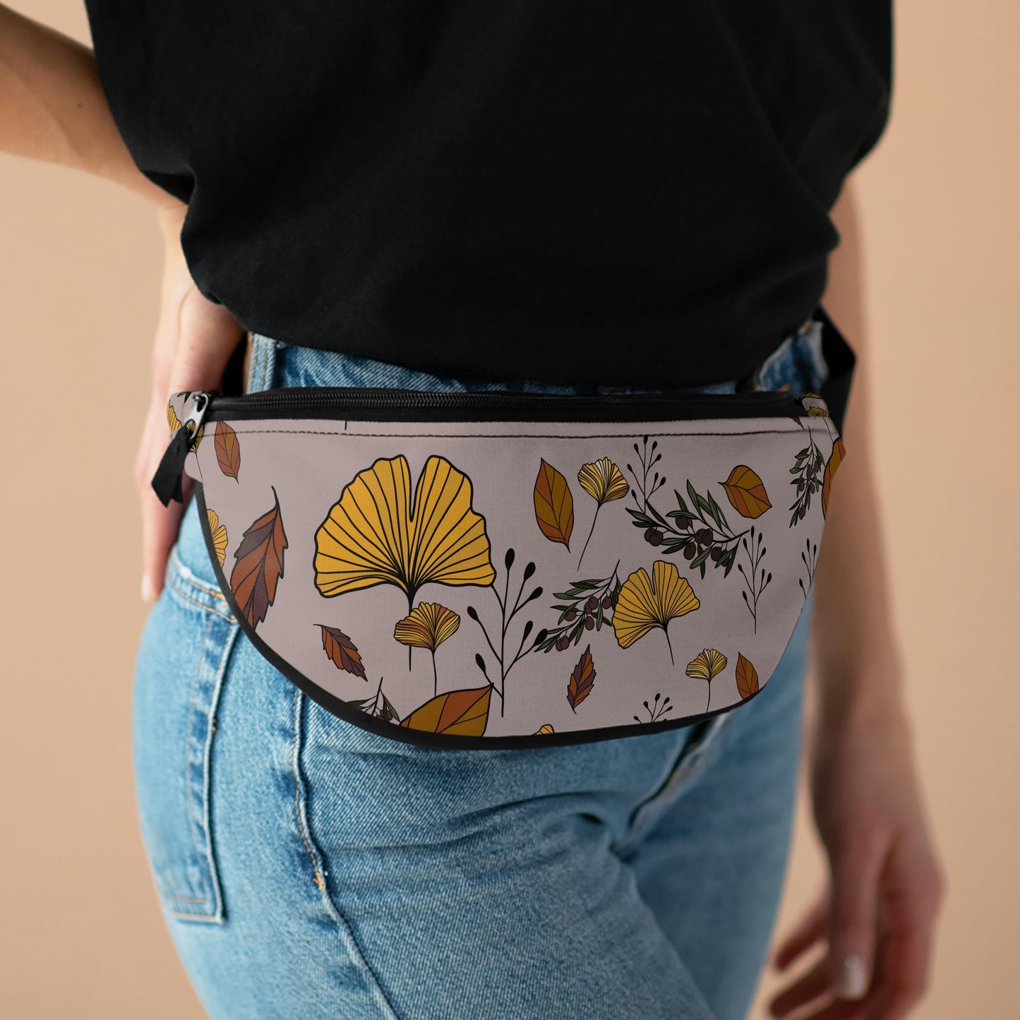 Ginkgo Leaves Retro Fanny Pack