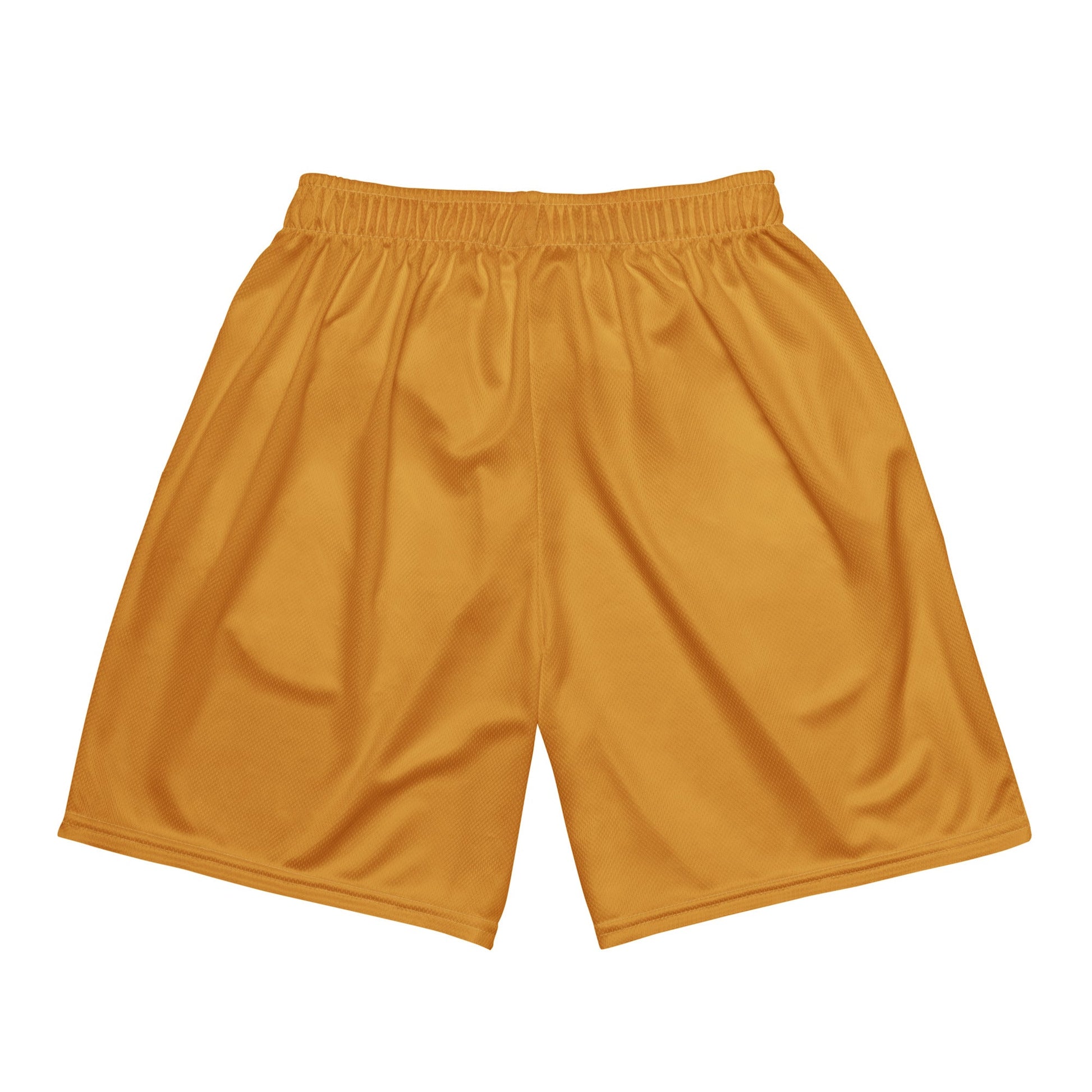 Goldenrod Recycled Unisex Comfort Mesh Hiking Shorts - Appalachian Bittersweet - Shorts