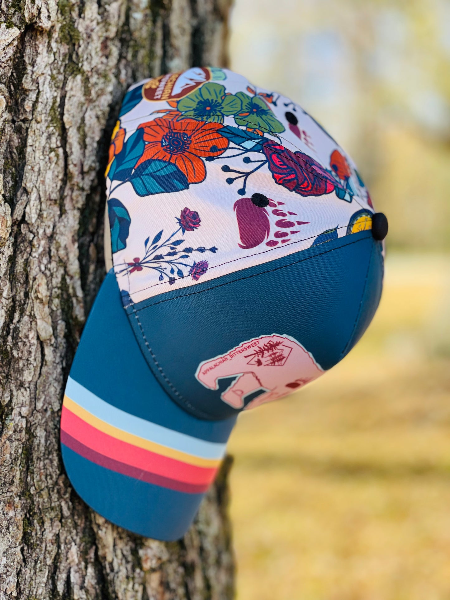 Tattoo Bear Retro Snapback Cap