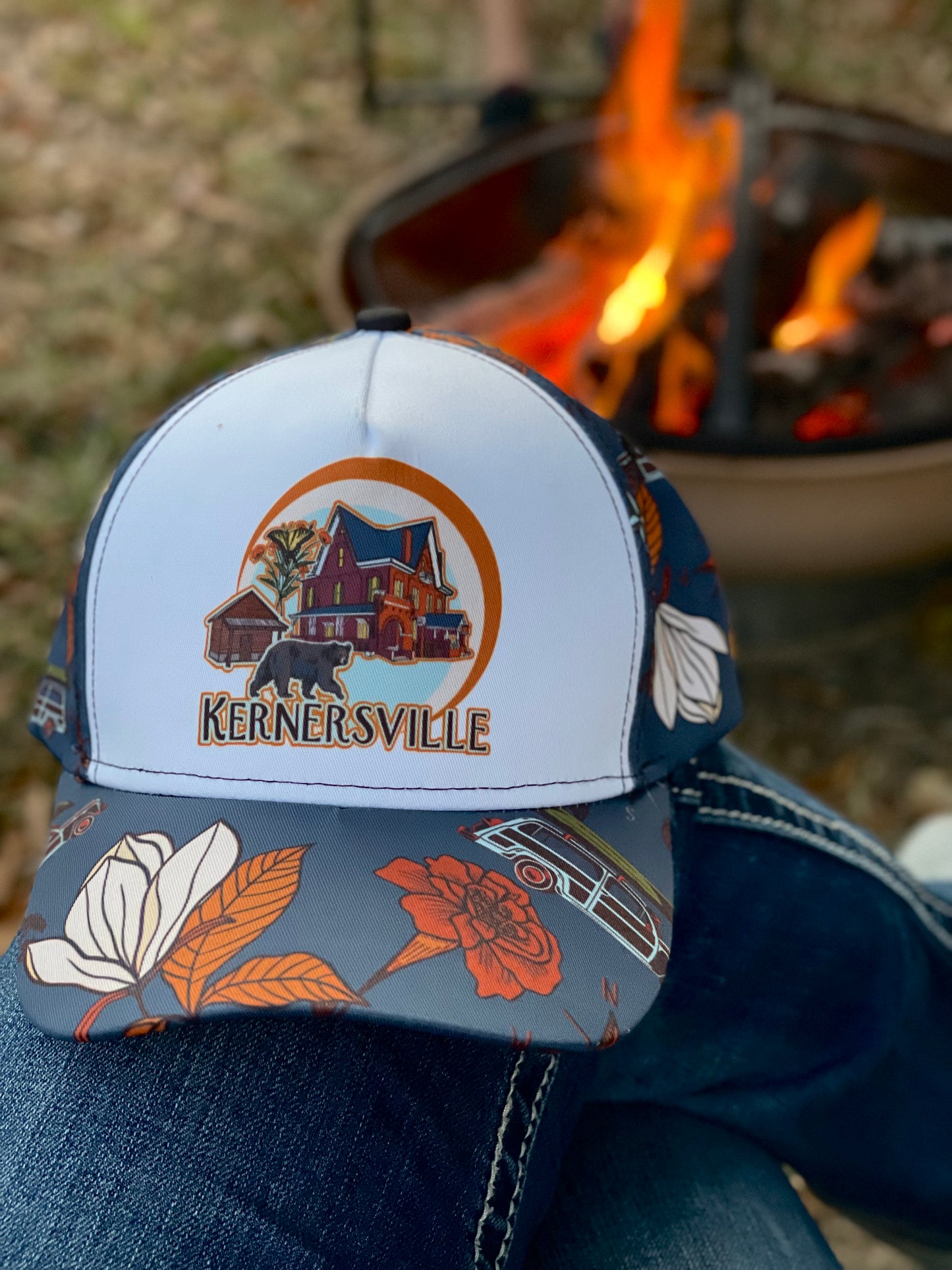 Kernersville NC Retro Snapback Cap