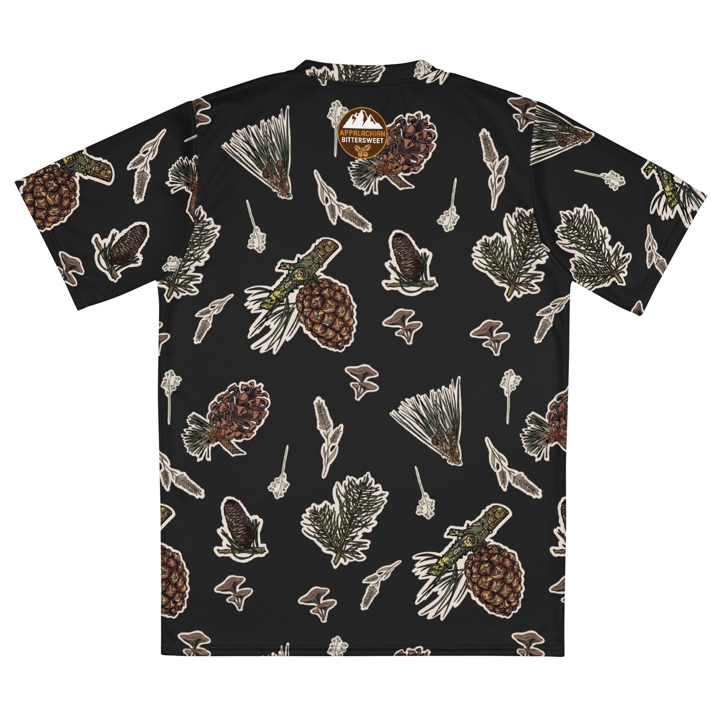 In the Pines Recycled Short Sleeve Sun Shirt - Appalachian Bittersweet -