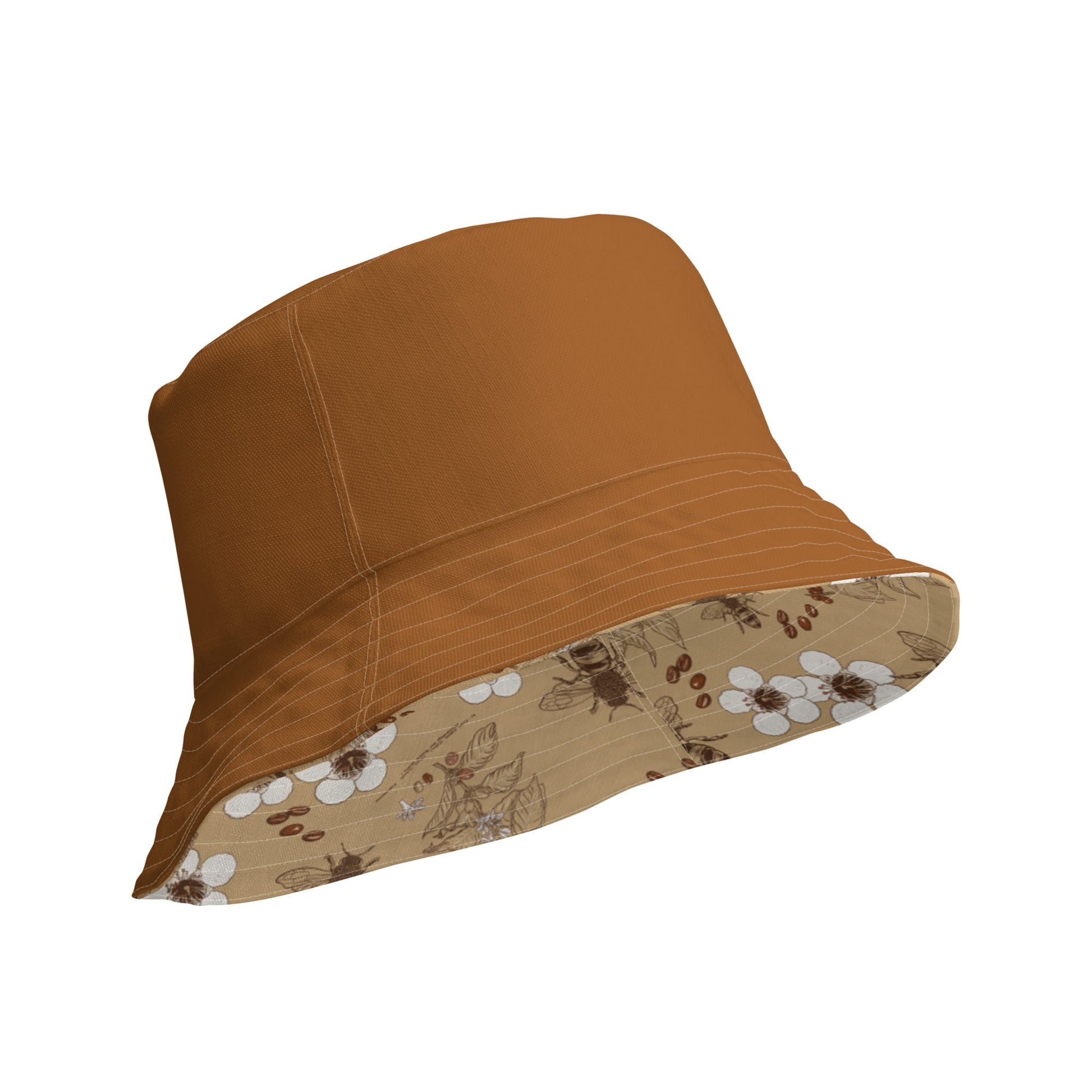 Manuka Honey Coffee Bean Reversible bucket hat - Appalachian Bittersweet - bucket hat
