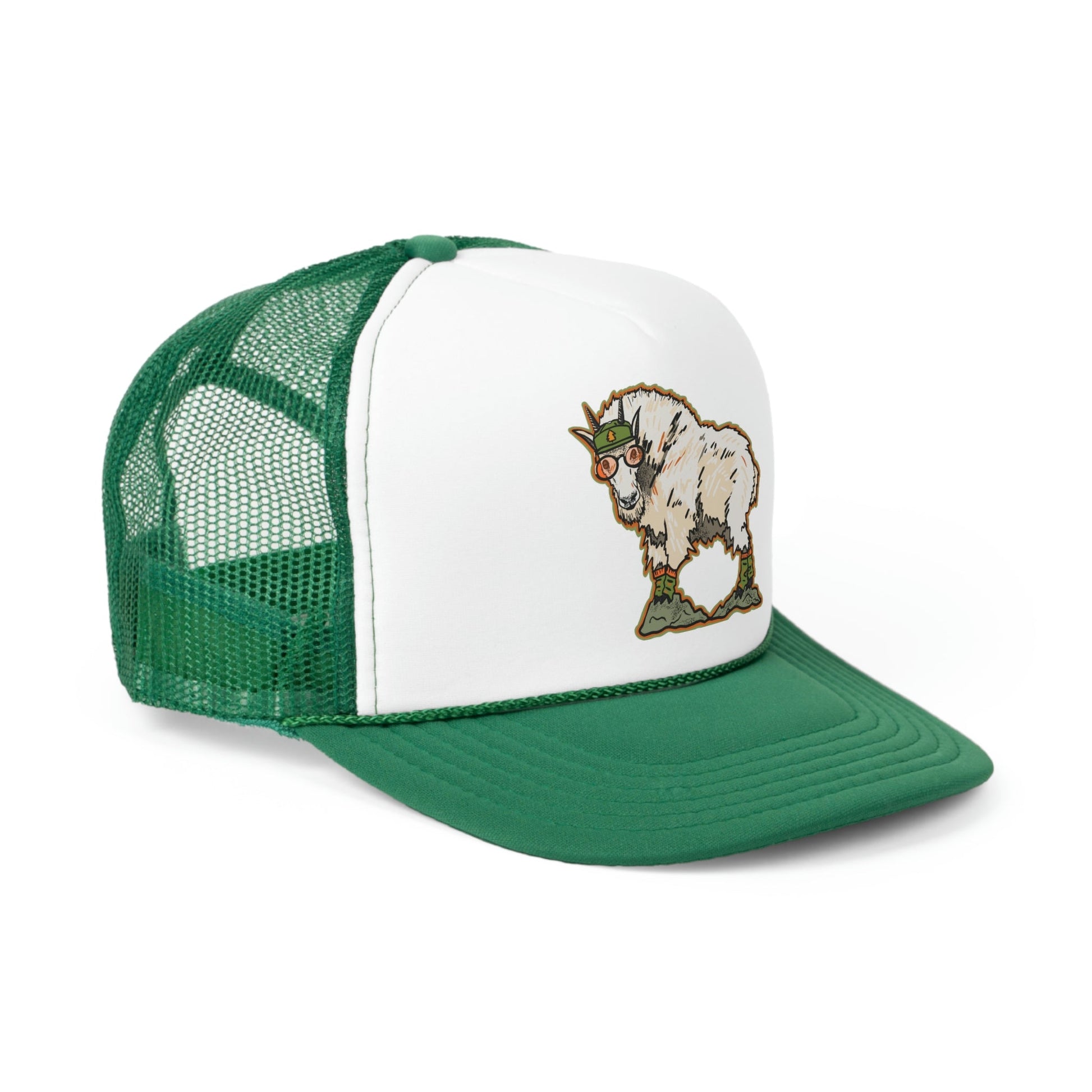 Mountain GOAT Mesh Trucker Foamie Cap - Appalachian Bittersweet - mesh back