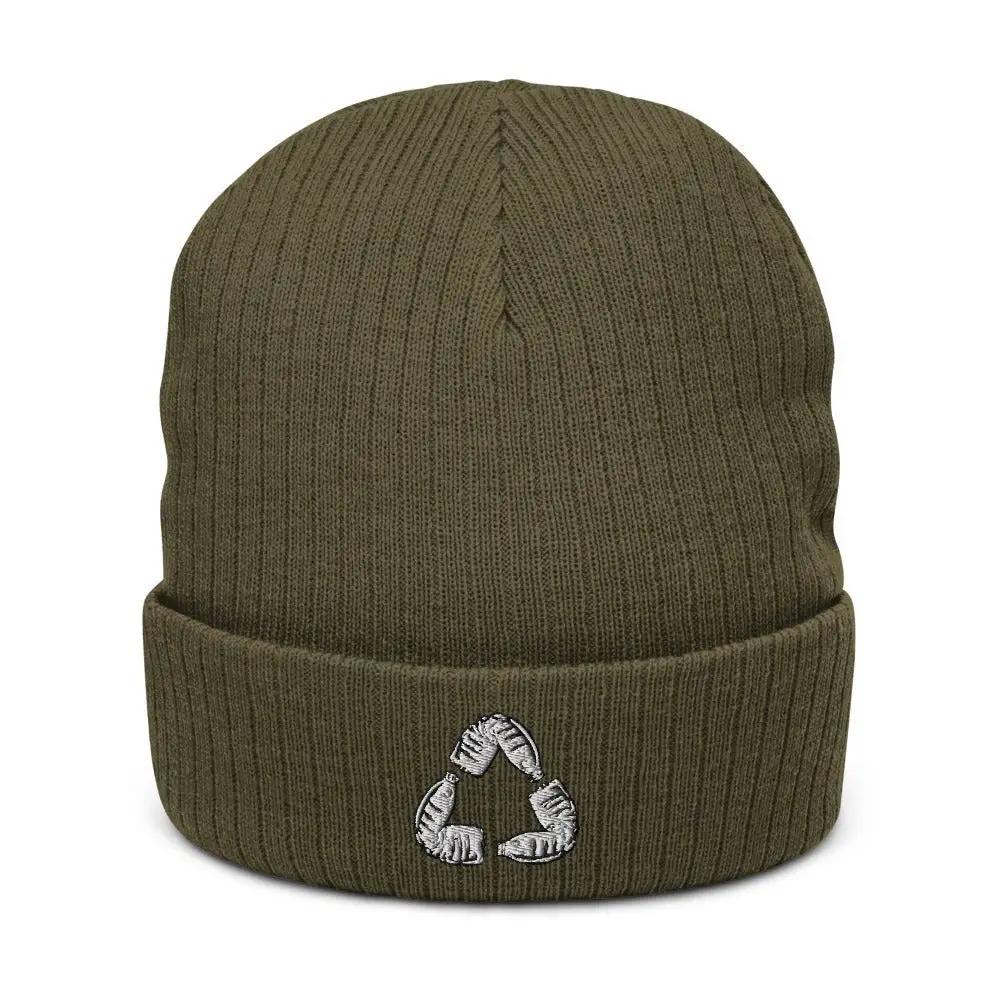 Recycle Plastic Symbol Recycled cuffed beanie - Appalachian Bittersweet - beanie