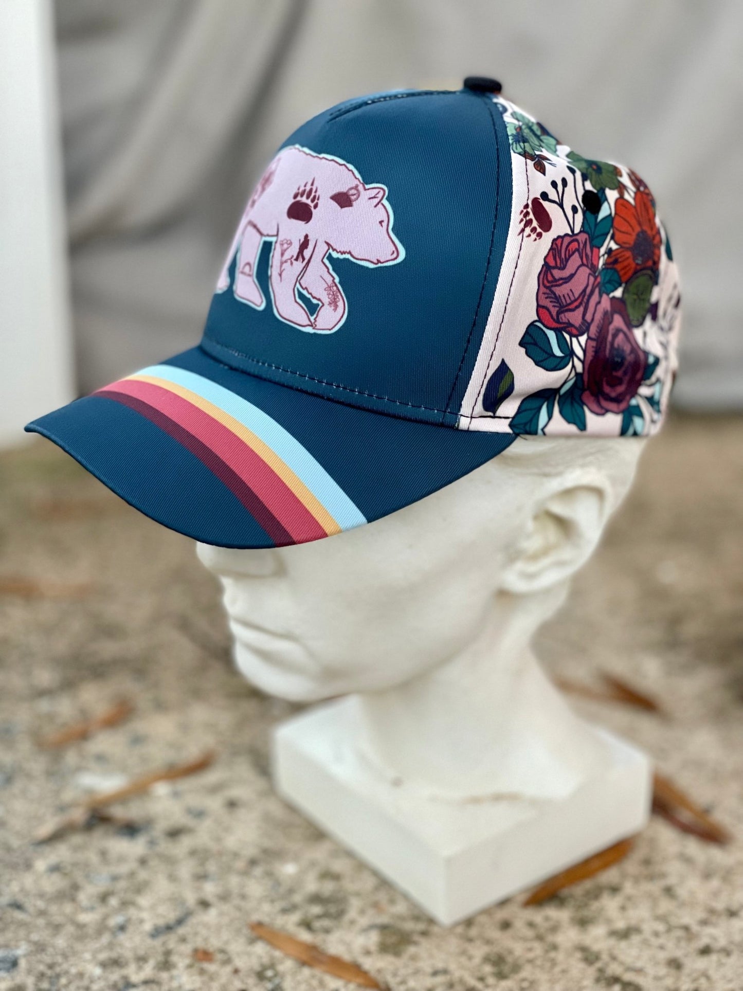 Tattoo Bear Retro Snapback Cap - Appalachian Bittersweet - snapback