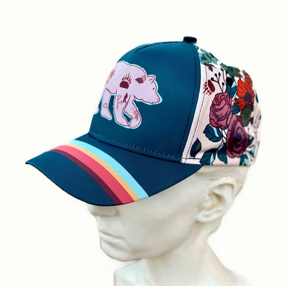 Tattoo Bear Retro Snapback Cap - Appalachian Bittersweet - snapback