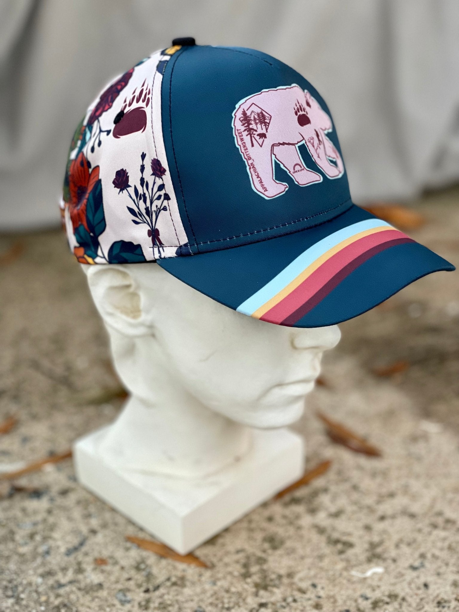 Tattoo Bear Retro Snapback Cap - Appalachian Bittersweet - snapback