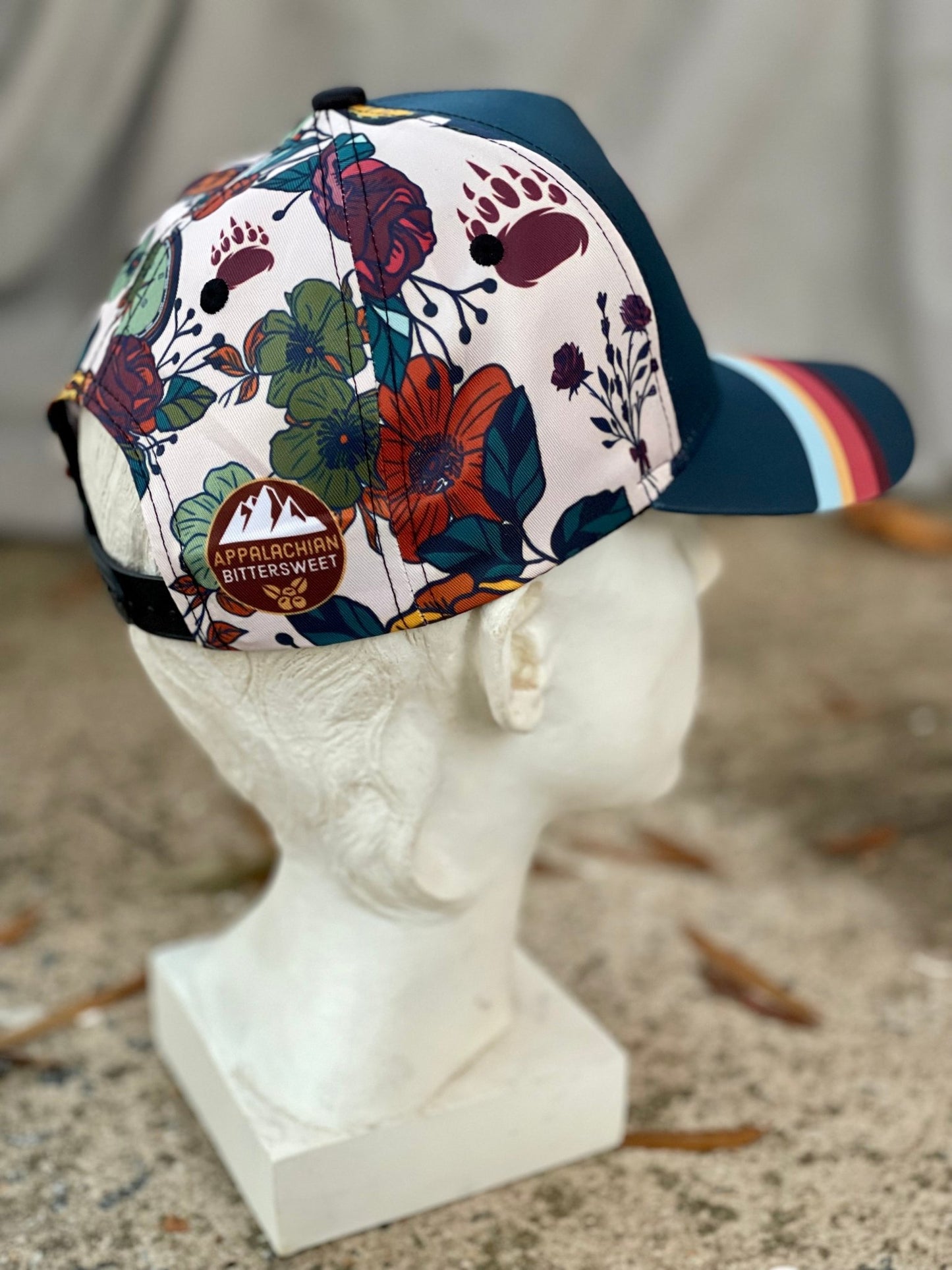 Tattoo Bear Retro Snapback Cap - Appalachian Bittersweet - snapback