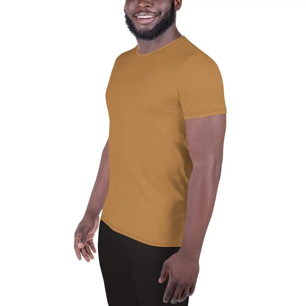 Vintage Mustard Relaxed Fit Athletic Ultra-Light T-shirt - Appalachian Bittersweet -